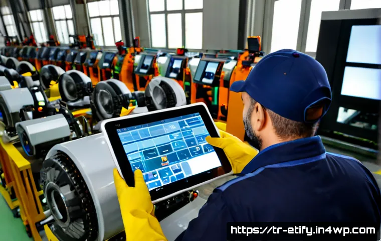 Home 17 전이 학습 촉진 기법의 산업 적용 사례 - Photorealistic Turkish automotive factory in Bursa, an industrial AI engineer using a tablet to insp...